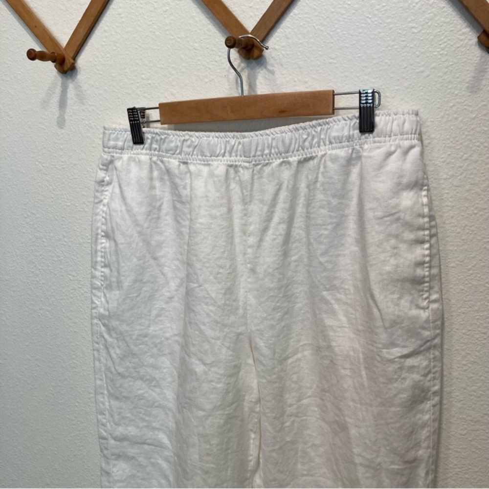 andrea jovine White Linen Pants - Picture 3 of 13